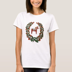 Dala PferdeKranz T-Shirt
