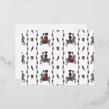 Dala W - Cartes postales Foil