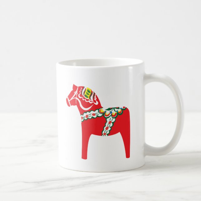 Dalahäst | Dala Pferd Kaffeetasse (Rechts)