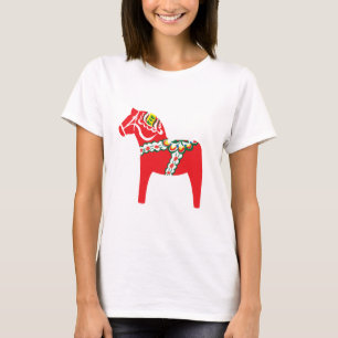 Dalahäst   Dala Pferd T-Shirt