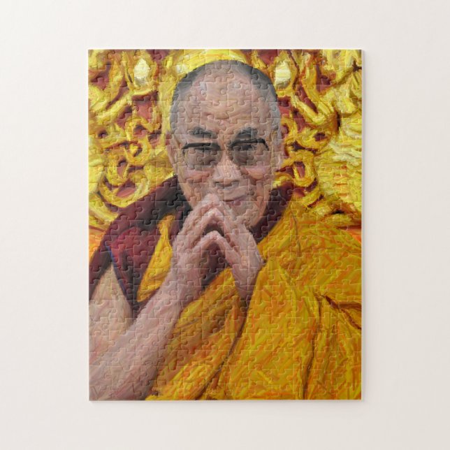 Dalai Lama Buddha Buddhistischer Buddhismus Medita (Vertikal)