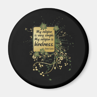 Dalai Lama Religion Zitat Magnet