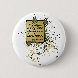 Dalai Lama-Religions-Zitat Button