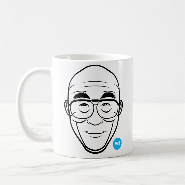 Dalai- LamaTasse Kaffeetasse (Links)