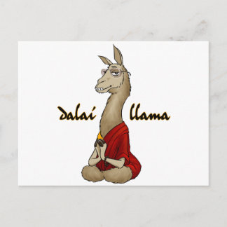 Dalai Llama Postkarte