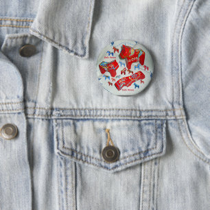 Dalapferd Button