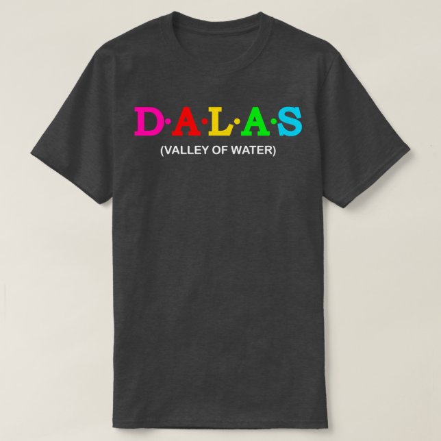 Dalas-Tal T-Shirt (Design vorne)