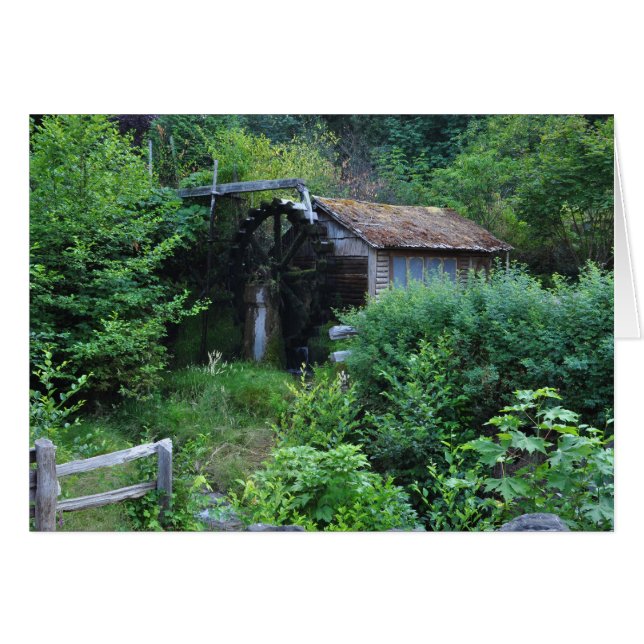 Dalby Waterwheel on Hwy 106, WA (Vorderseite (Horizontal))