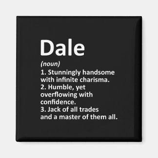 Dale Definition Personalisiert Name Funny Birthday Magnet