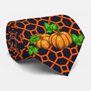 Dale Erntedank Pumpkin Orange & Dark Krawatte