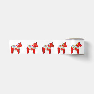 Dalecarlian horse satinband