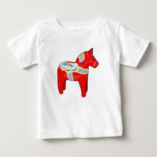 Dalecarlisches Pferd Baby T-shirt