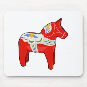 Dalecarlisches Pferd Mousepad