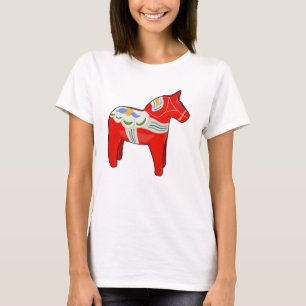 Dalecarlisches Pferd T-Shirt