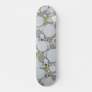 Dalek "Old School" Grau Skateboard