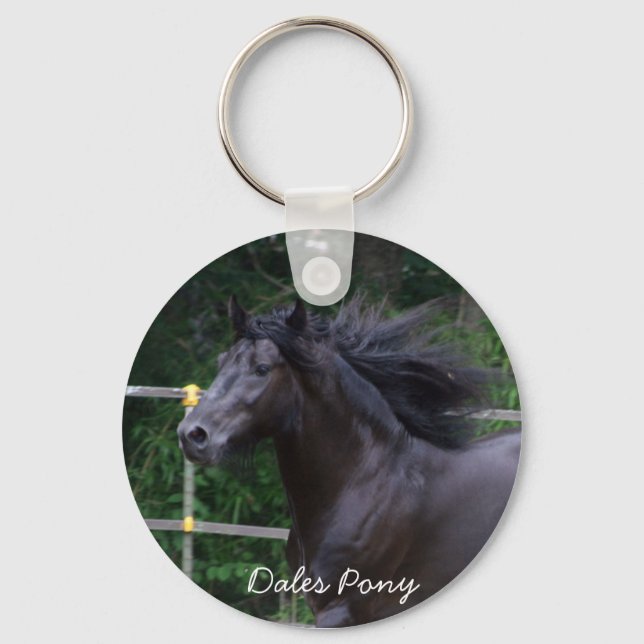 Dales Pony Head Schlüsselanhänger (Vorderseite)