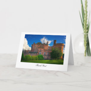 Dalhousie Castle, Midlothian - Vielen Dank Dankeskarte