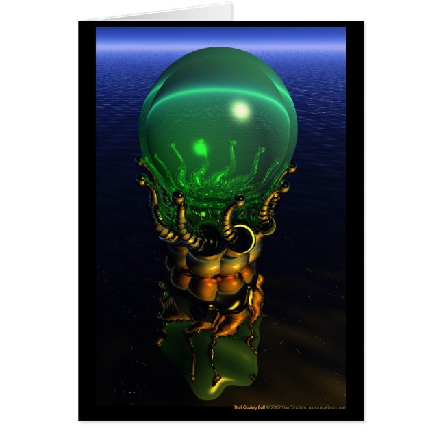 Dali regardant la boule fixement (Devant)