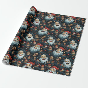 Dali-Santa Geschenkpapier