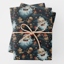 Dali-Santa Geschenkpapier Set