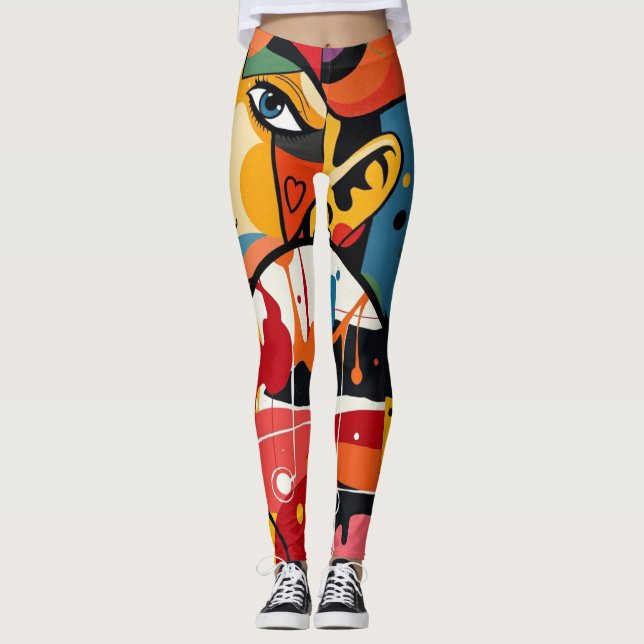 Dali Style Leggings (Vorderseite)