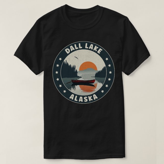 Dall Lake Alaska Sunset TShirt (Design devant)