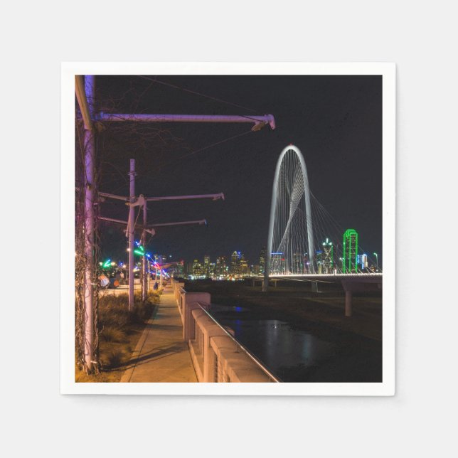 Dallas Abend Walk Serviette (Vorderseite)
