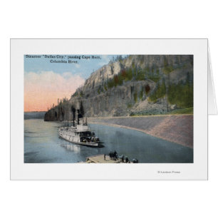 Dallas City Steamer sur Columbia River