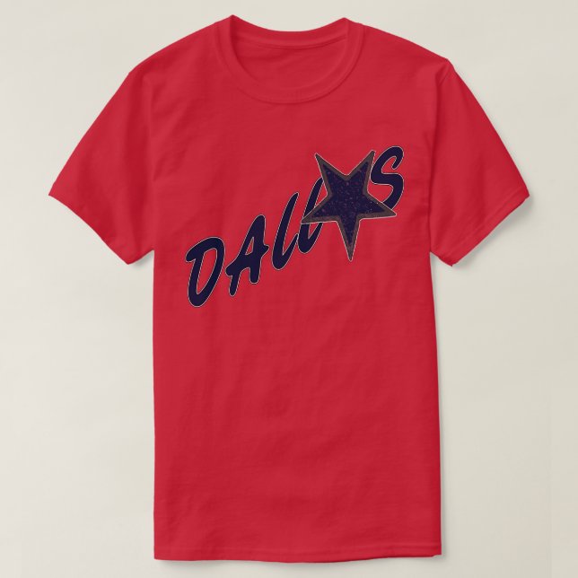 Dallas Cowboys Style Vintage TShirt (Design devant)