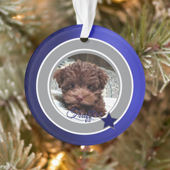 Dallas Dog Fan  Customizable Ornament (Baum)