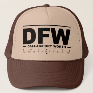 Dallas Fort Worth International Airport DFW Truckerkappe