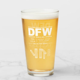 Dallas Fort Worth Int'l Airport DFW Glas