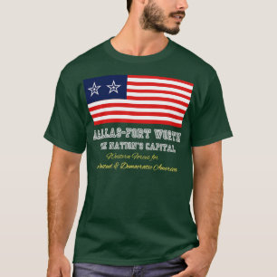 Dallas Fort Worth Western TEXAS AMERICAN TShirt
