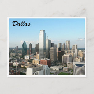 Dallas Innenstadt Postkarte