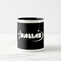 Dallas ist scheiße Kaffeetasse mit mutiger Aussage