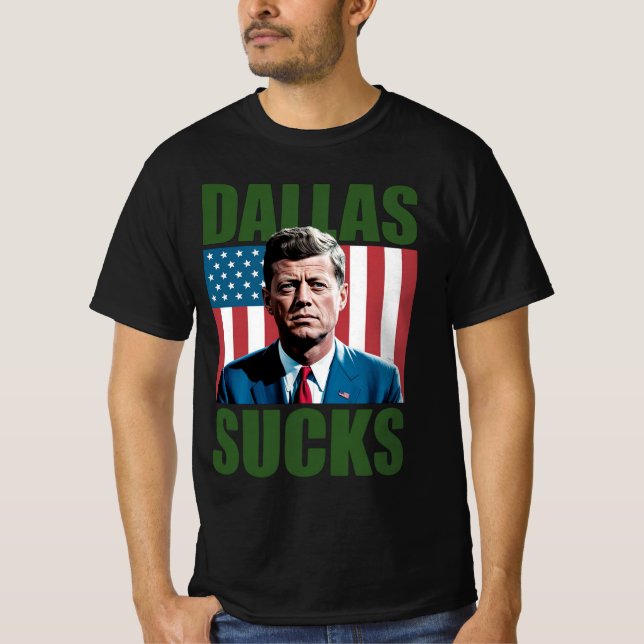 Dallas Ist zum Kotzen T-Shirt (Vorderseite)