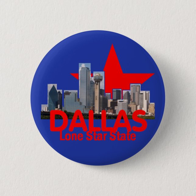 DALLAS-Knopf Button (Vorderseite)