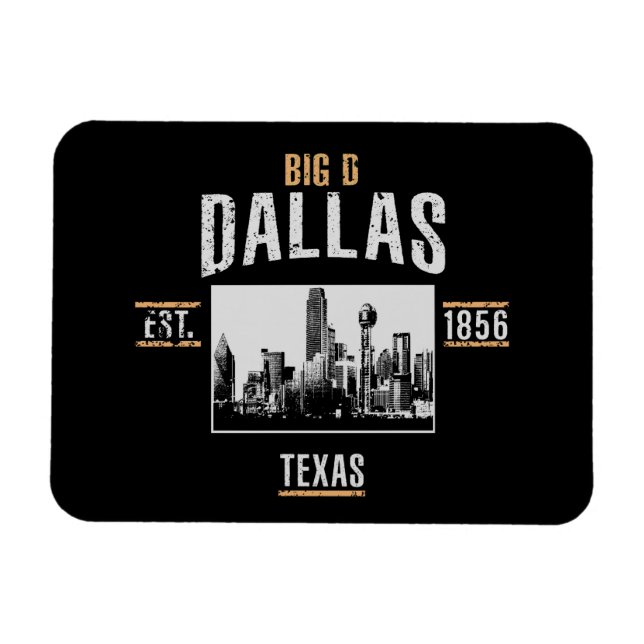 Dallas Magnet (Horizontal)