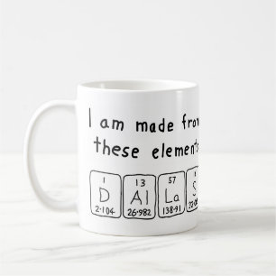 Dallas Periodenname Tasse