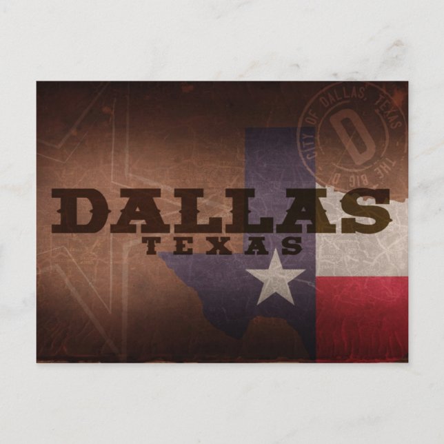Dallas Postcard Postkarte (Vorderseite)