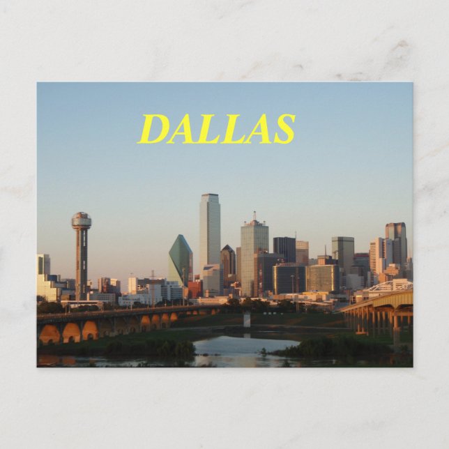 DALLAS POSTCARD POSTKARTE (Vorderseite)