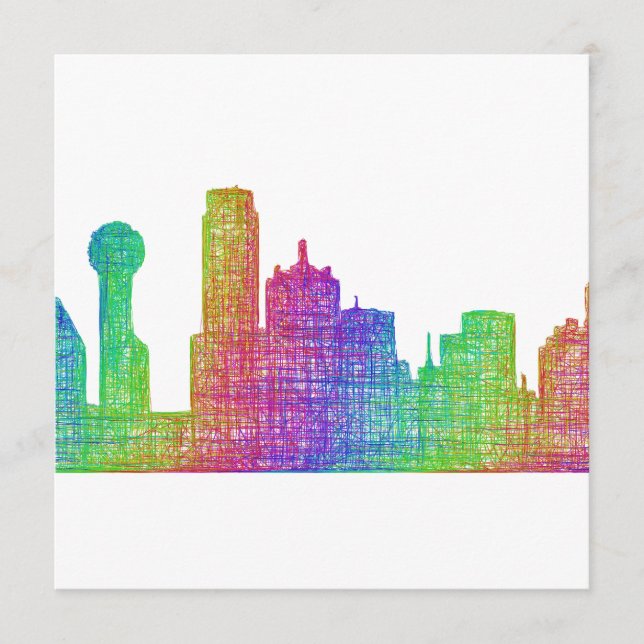 Dallas Skyline (Vorderseite)