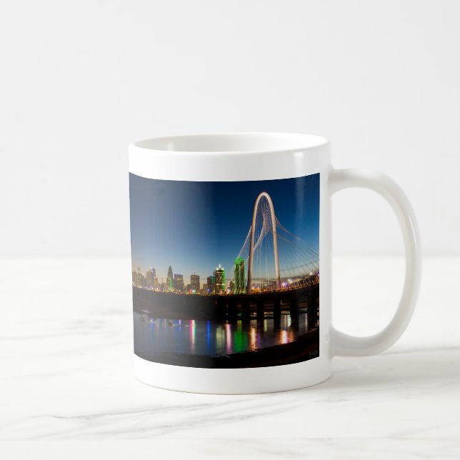 Dallas Skyline Dawn Coffee Tasse (Rechts)