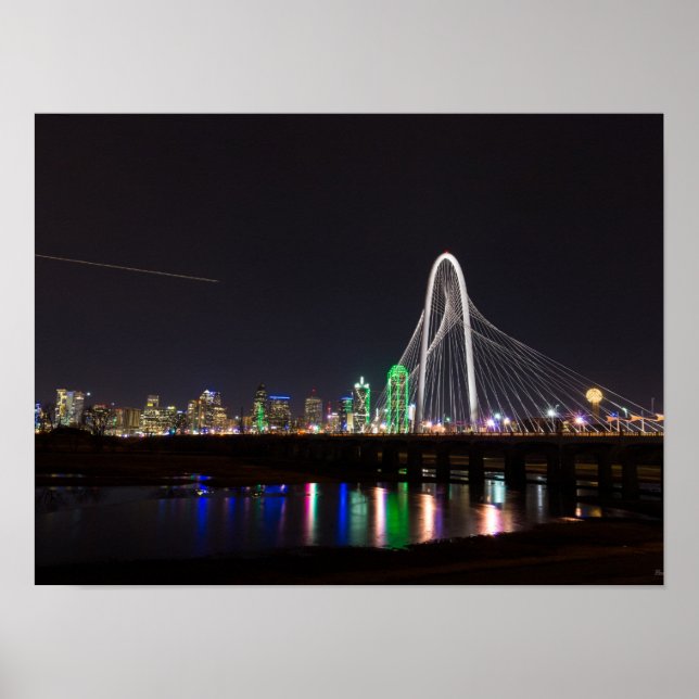 Dallas Skyline Hunt Poster (Vorne)