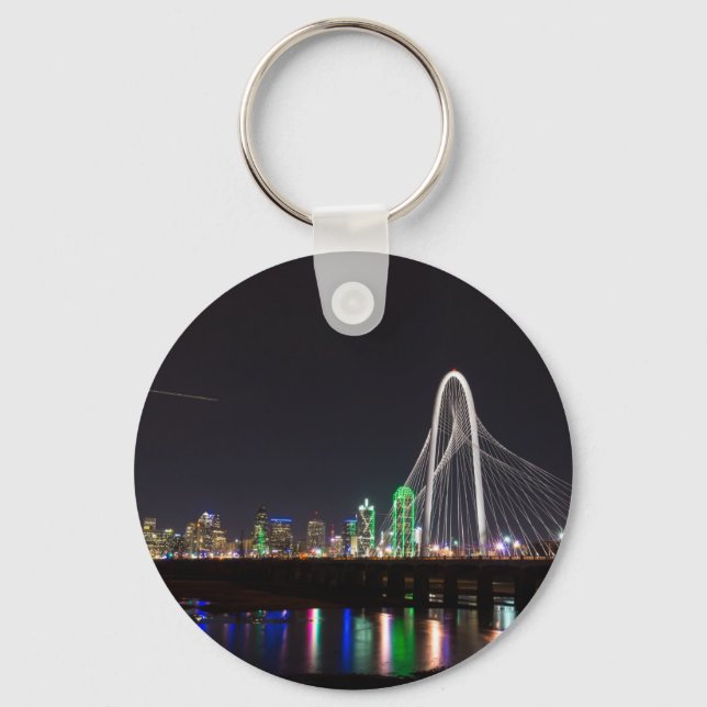 Dallas Skyline Hunt Schlüsselanhänger (Vorderseite)