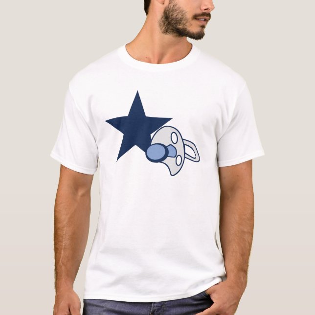 Dallas suce le T-shirt des hommes (Devant)