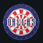 DALLAS Texan White, Silver, Red and Navy Blue Dartscheibe<br><div class="desc">DALLAS Texan White, Silver, Red, und Navy Blue Farbton Dart Board Spiel inklusive 6 Messingdarts. Sie können den Text anpassen, indem Sie die Personalisierungsoption auswählen 🎯 Bitte lass mir, ob Sie weitere Fragen haben und weil Zazzles Kundensupport die Kundenerfahrung bearbeitet, können Sie den Zazzle Kundensupport per Chat, Telefon oder E-Mail...</div>