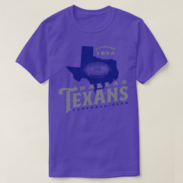 Dallas Texans T-Shirt (Design vorne)