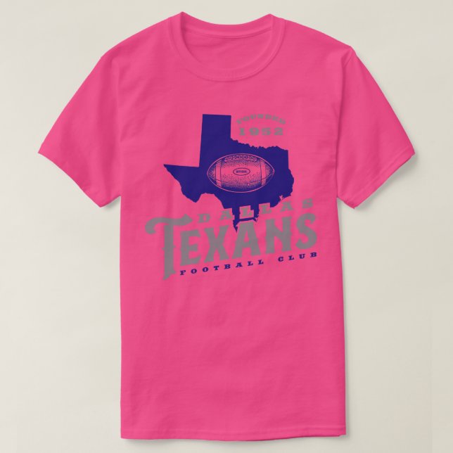 Dallas Texans T-Shirt (Design vorne)