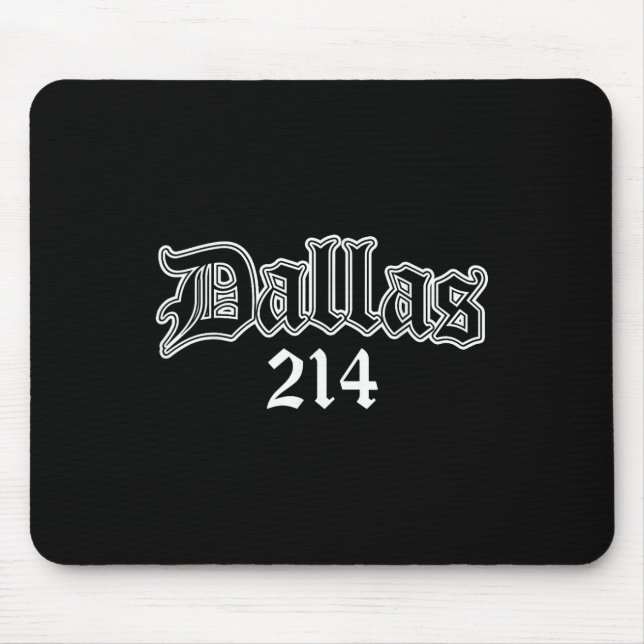 Dallas Texas 214 Mousepad (Vorne)